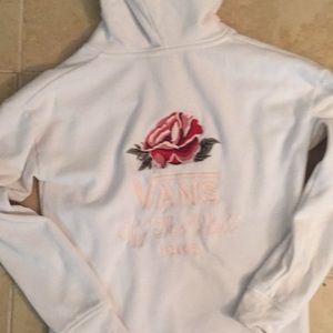 White vans hoodie